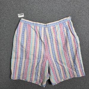 Colorful Striped Women's Shorts   Athleisure Activewear Gym